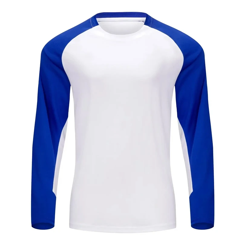 3D Printing Custom - Camisetas esportivas masculinas de manga comprida