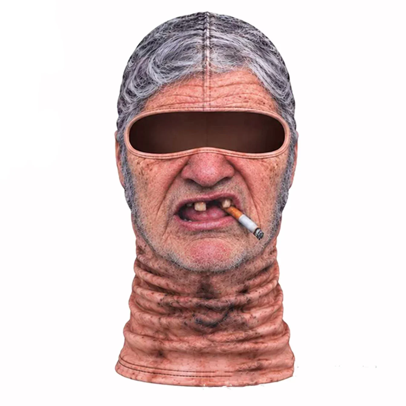 3D Printing Mask - Máscara de esqui para idosos, feita