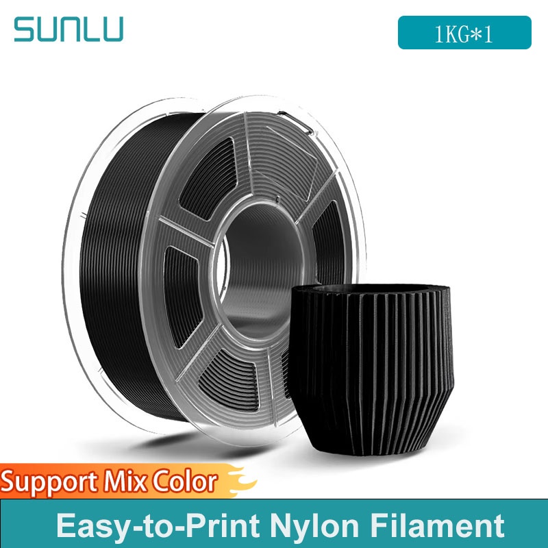 3D Printing Nylon - SUNLU 1KG Filamento de nylon fácil