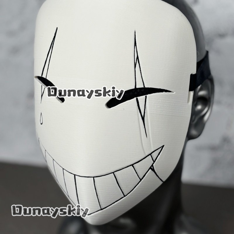 Máscara de PVC para Cosplay de - 3D Printing Mask avaliação e preço