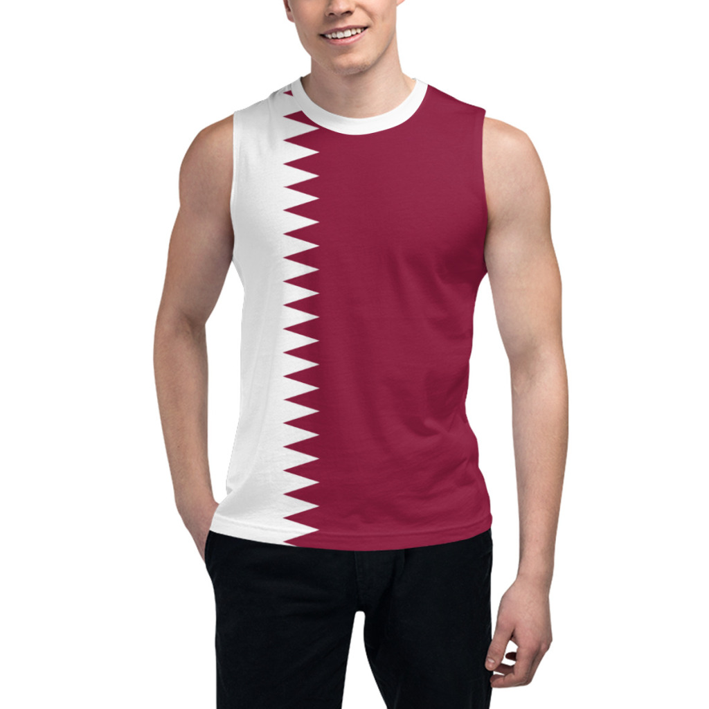 Camiseta Sem Mangas com Bandei - 3D Printing Qatar avaliação e preço