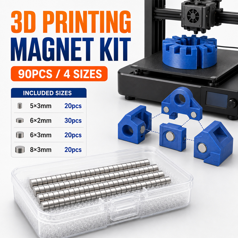 Kit de Ímãs para Impressão 3D  - 3D Printing Bambu Lab avaliação e preço