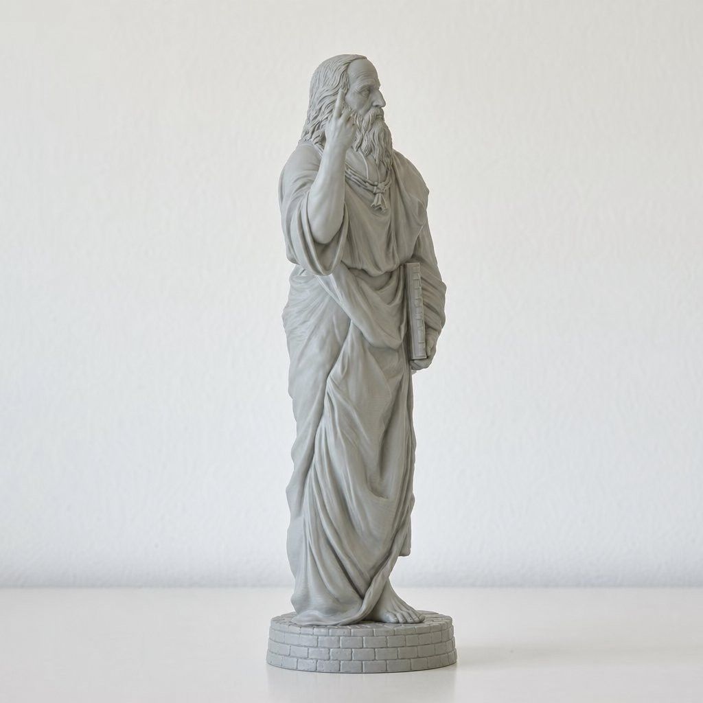 Estátua de Platão, o Guia: col - 3D Printing Guide avaliação e preço