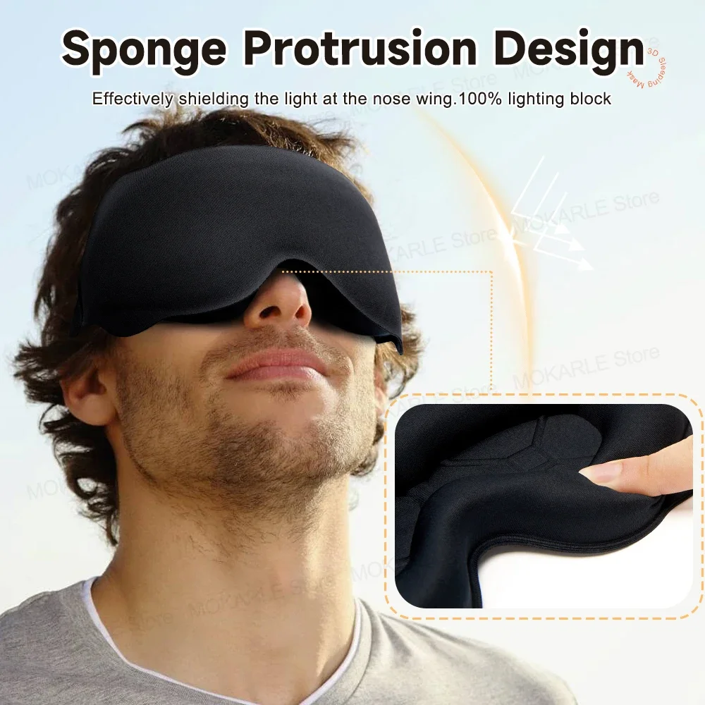 Máscara de dormir 3D que bloqu - 3D Printing Mask avaliação e preço