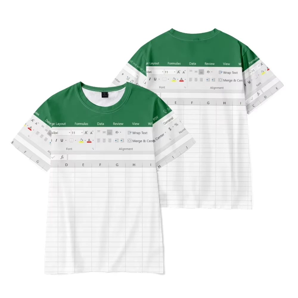 Camisa Havaiana Excel, Camiset - 3D Printing Online Service avaliação e preço