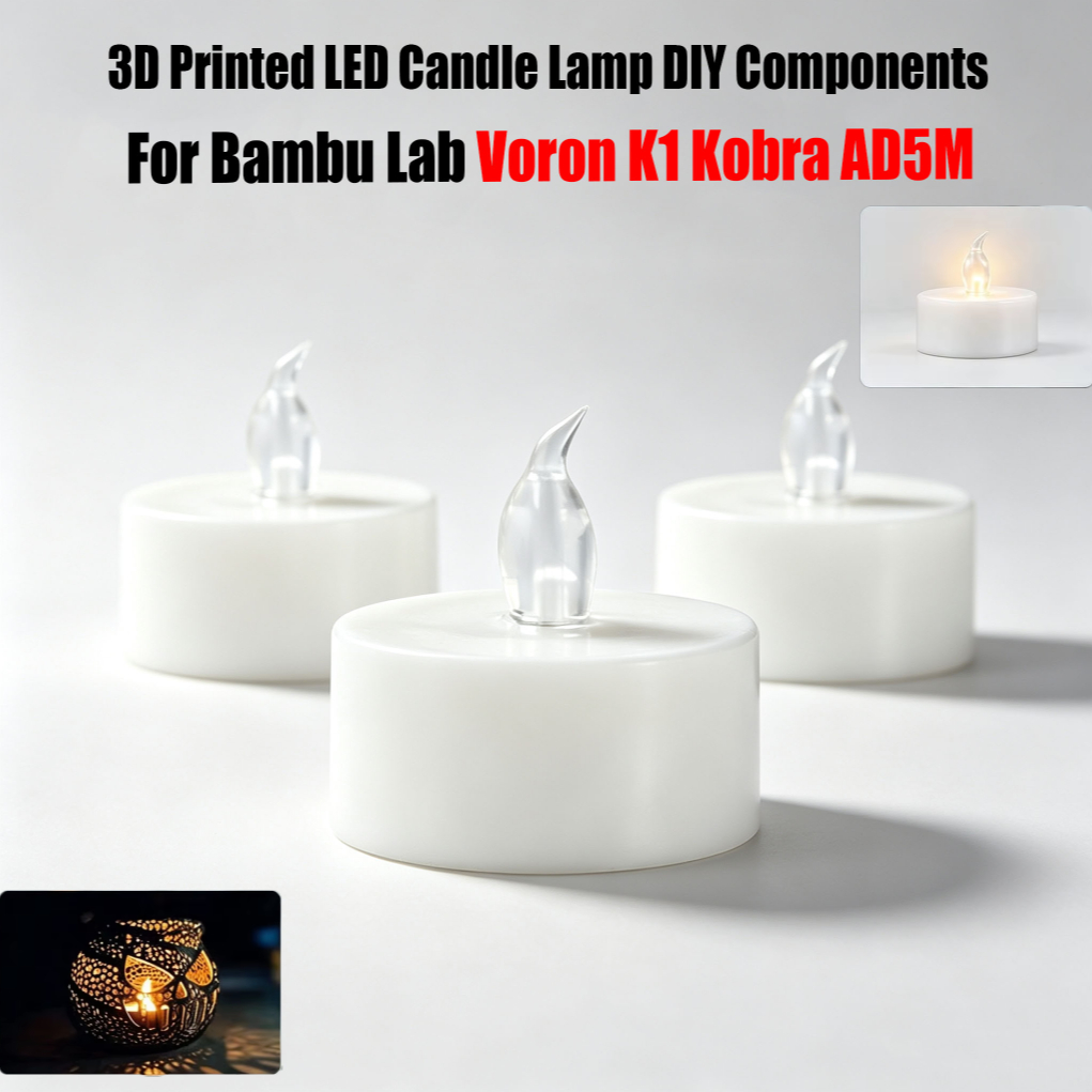 Componentes DIY para Lâmpada L - 3D Printing Bambu Lab avaliação e preço