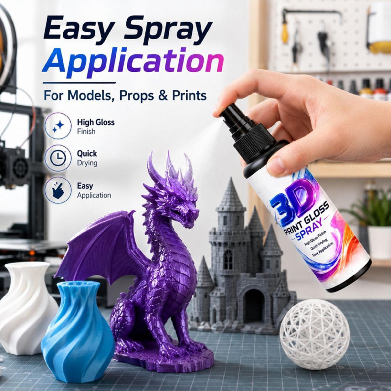 Spray de Brilho para Impressão - 3D Printing Bambu Lab avaliação e preço