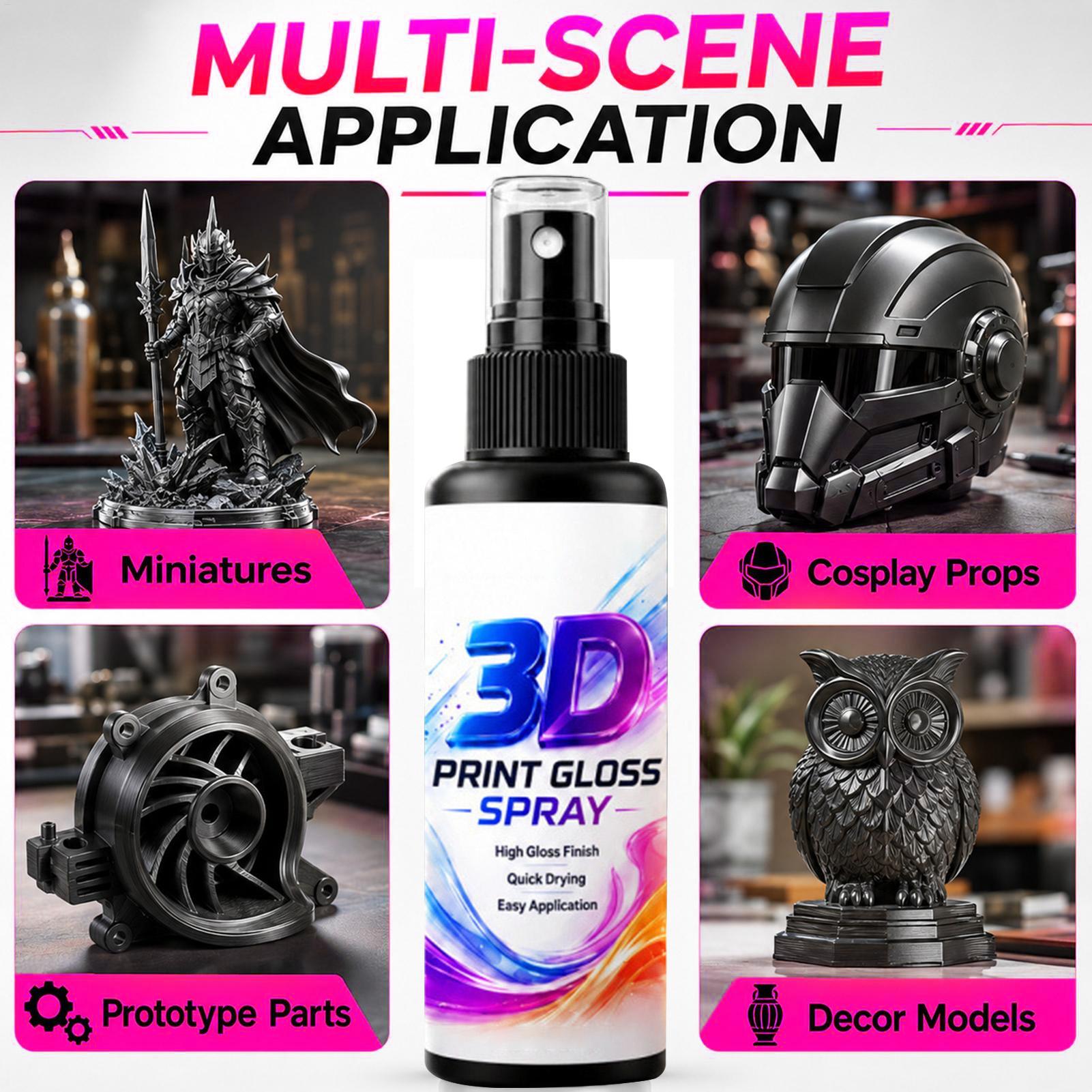 Spray de Brilho para Impressão - 3D Printing Bambu Lab avaliação e preço