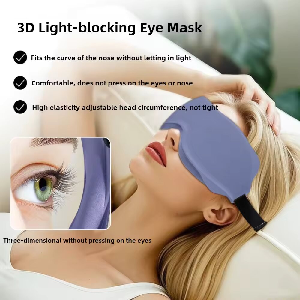 Máscara de dormir 3D que bloqu - 3D Printing Mask avaliação e preço